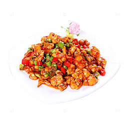 干锅香辣蛙