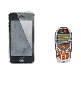 矢量智能机和旧手机