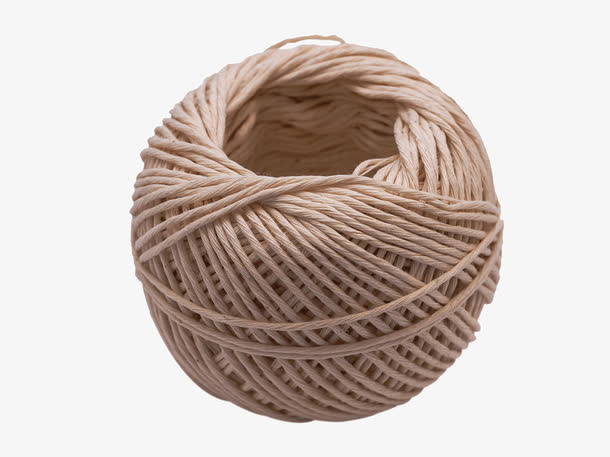 浅色毛线团
