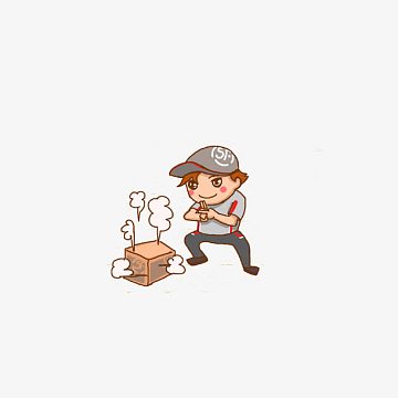 小哥png顺丰车辆png扁平化卡通人物骑车的快递小哥png顺丰png送货车队