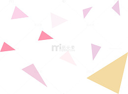 现代几何斑驳不规则三角形