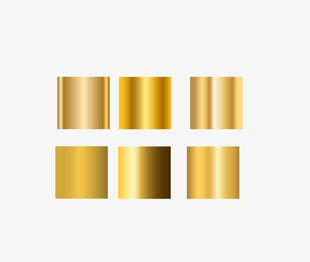 金色渐变矢量图