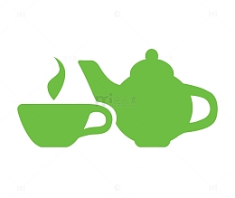 茶壶图案矢量文件下载