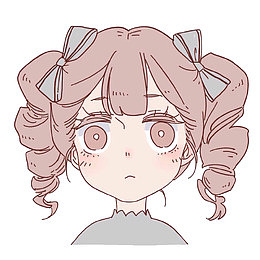 卷发少女