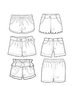 素描短裤