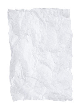白色皱纹纸张效果
