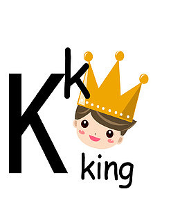 单词king