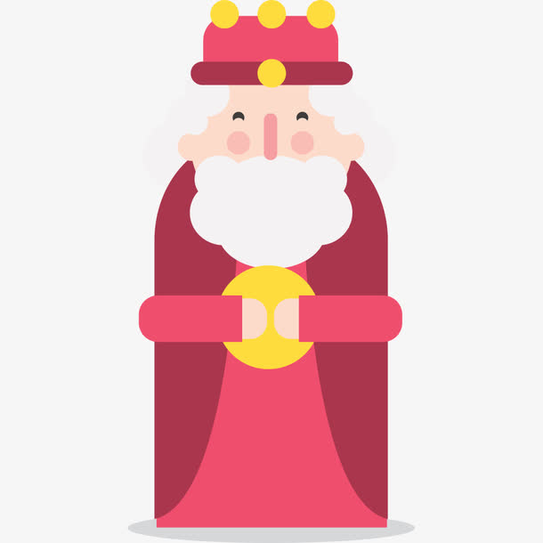 卡通帝国国王红色