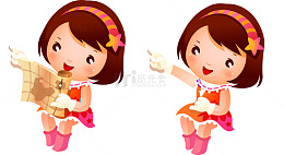 两个小女孩