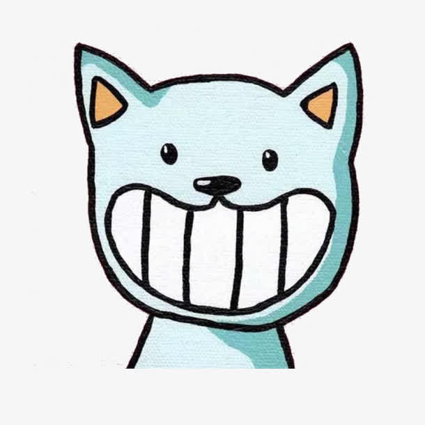 关键词 : 大白牙,蓝猫,尖耳朵,小眼睛,大头照,卡通,&nbsp;手绘,&nbsp