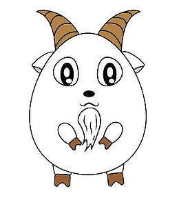 白色小羊