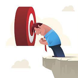 面对问题困惑不解的人