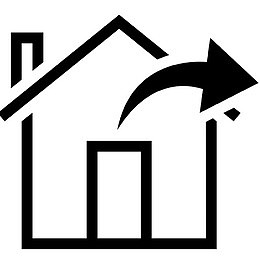 箭头建筑地产出口回家房子概述财