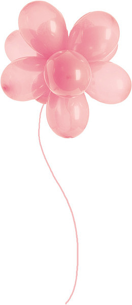 粉色气球
