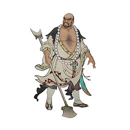 中国风插画鲁智深