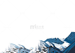 自然风景雪山