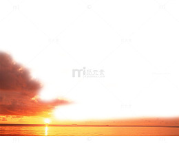 海上夕阳