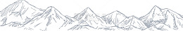 群山连绵
