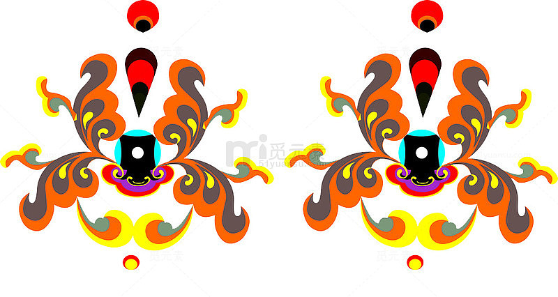 古典花纹