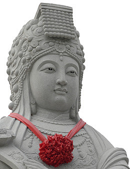 妈祖石刻像