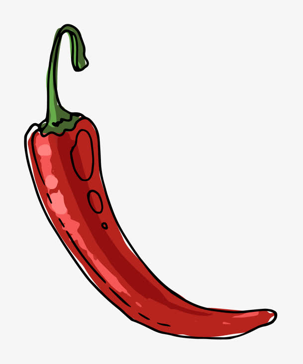 卡通版的辣椒素材免费下载_觅元素