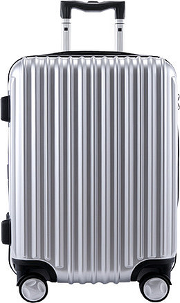 箱包活动双十一银色行李箱