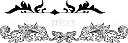 中国风复古分割线