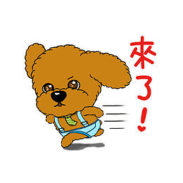 棕色小狗
