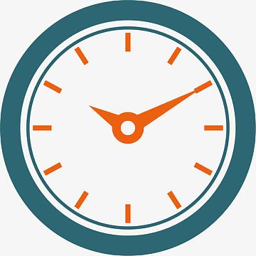 时间元素epspng计时器表盘刻度png黑色边框圆形时钟png方形时钟png