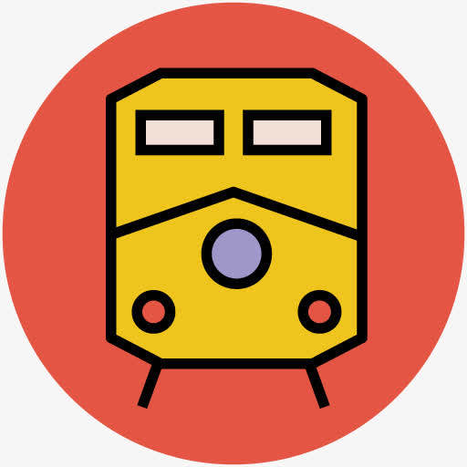 卡通图标矢量图手绘交通工具图片素材免费下载_觅元素