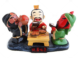 面塑三国人物