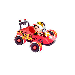 卡丁车图案