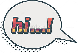 卡通祝福语会话框