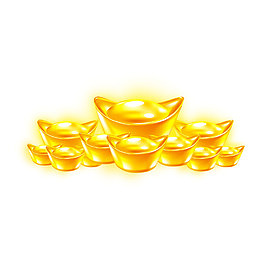 金银财宝矢量图