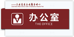 方形门牌