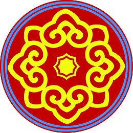 红色圆盘