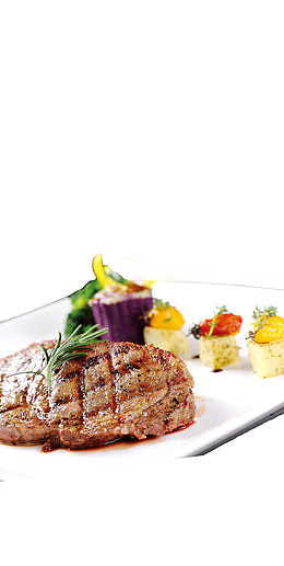 鸡扒牛排自助烛光晚餐