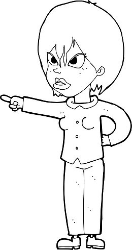 漫画 生气 简笔画