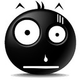 震惊阿凡达表情符号面对情感的b