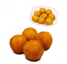 油炸金色小丸子