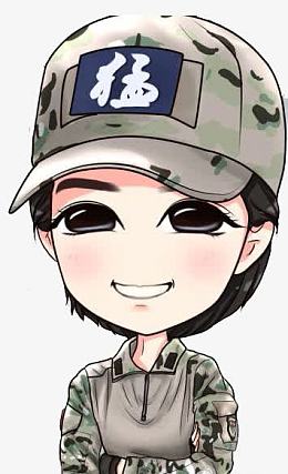 特种兵女兵素材