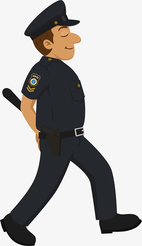 卡通武警素材_卡通武警图片元素-觅元素