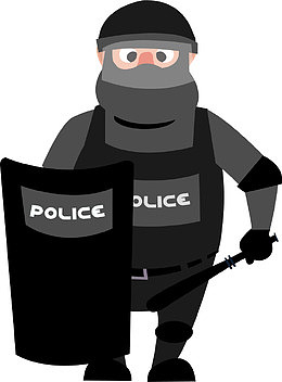 武警战士