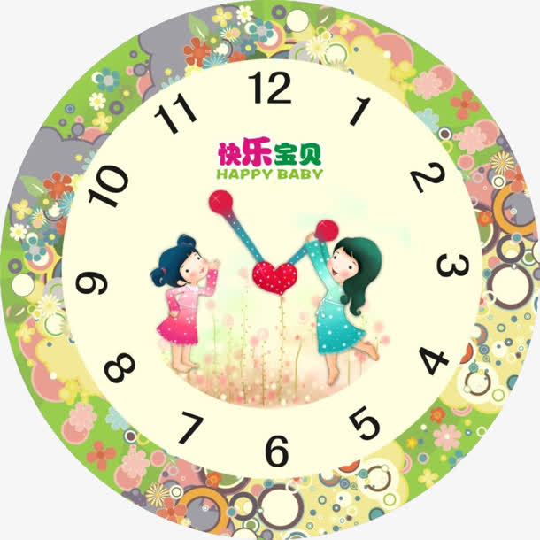 卡通钟表
