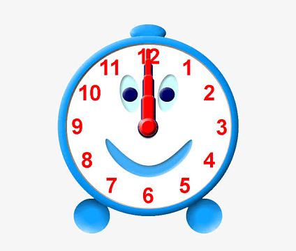 蓝色的卡通时钟(1507x1507)aipng时间管理ppt时钟自义定编辑栏(626x62