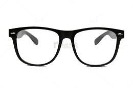 黑框眼镜