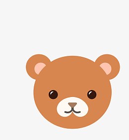 卡通小熊头像