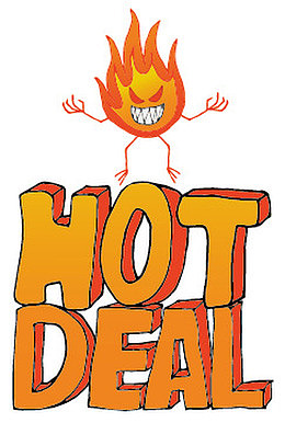 时尚HOTDEAL元素矢量素材