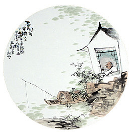 茶楼观景图