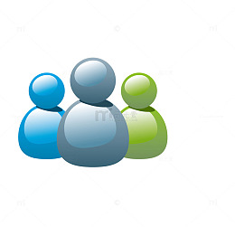 彩色科技3D小人